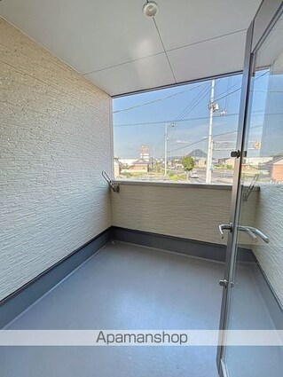 ガーデンヒルズ田村町　Ａ棟[2LDK/56.85m2]のバルコニー