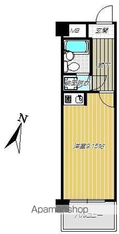 ライオンズマンション天文館の間取り写真
