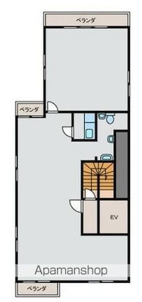 プルミエールメゾン[事務所/89m2]の間取図