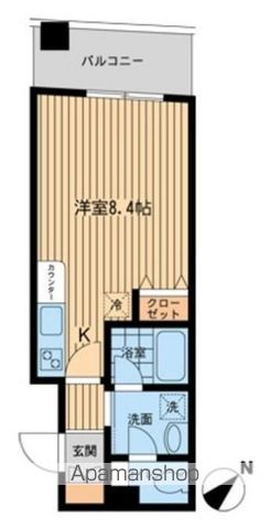 MISUZ COURT門前仲町の間取り写真