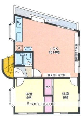 テトラハイムの間取り写真