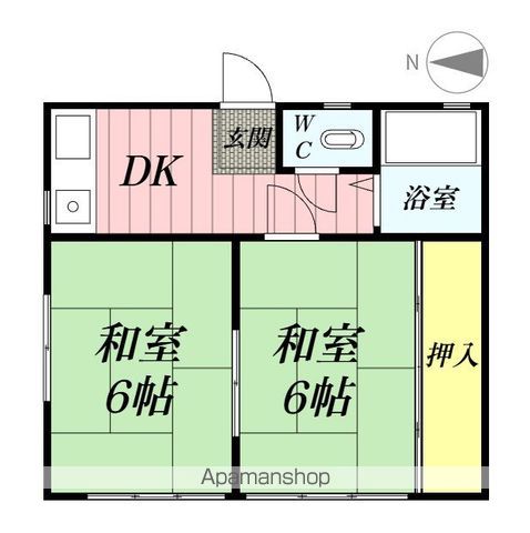 松田第一住宅の間取り写真