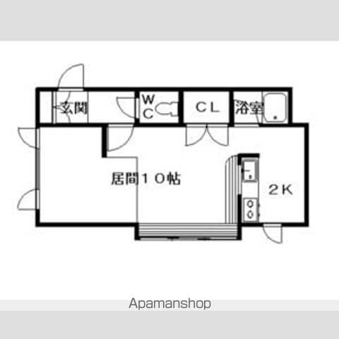 サンシャイン山鼻の間取り写真