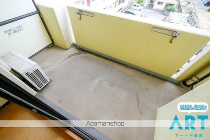 リアライズ竹原[1DK/41.38m2]のバルコニー