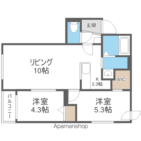 VERDE MARUYAMAの間取り写真