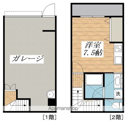 【ＳＫガレジオ七栄の間取り】