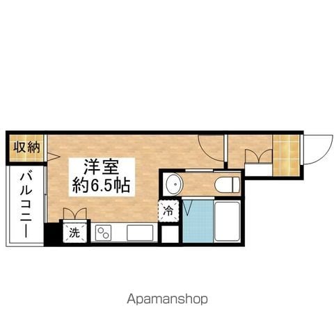 ＬＩＮＸ　ＬＥＧＡＭＩ 401 ｜ 東京都府中市幸町１丁目12-18（賃貸マンション1R・4階・21.07㎡） その2