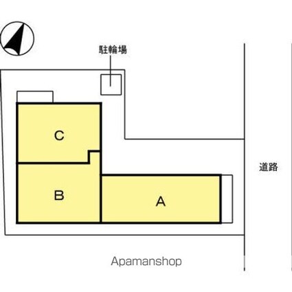 アイリス東中野[1LDK/51.54m2]の配置図