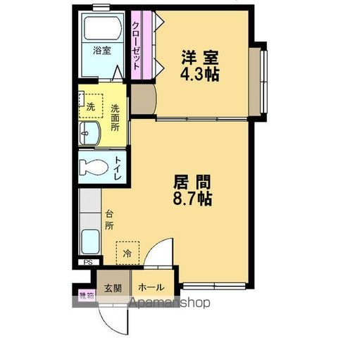 AMAPOLAIIIの間取り写真