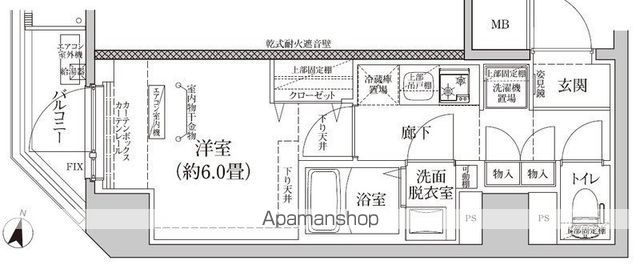 アイルイムーブル横浜サウスの間取り写真