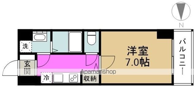GO PALACE FUKUSHIMAの間取り写真