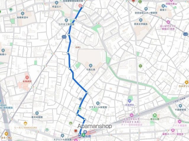 東京都世田谷区船橋６丁目[1R/25.07m2]の外観4