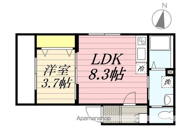 【ウッドストックの間取り】