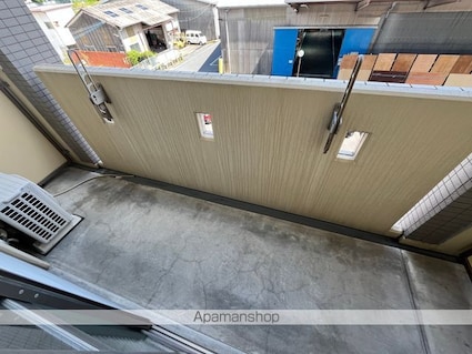 Ｐｒｏｎｉｔｙ　Ｈｉｌｌ[1K/27.28m2]のバルコニー