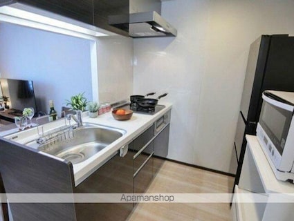 ジェノヴィア新宿早稲田グリーンヴェール[1LDK/40.6m2]のキッチン