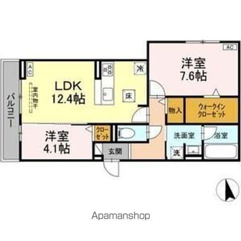 愛知高速東部丘陵線 藤が丘駅 徒歩8分 3階建 新築の間取り写真