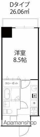 ドミールCITY東中野IIの間取り写真