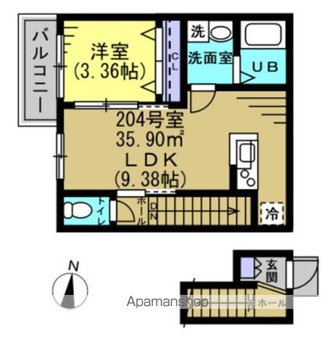 ＪＩ馬橋の間取り