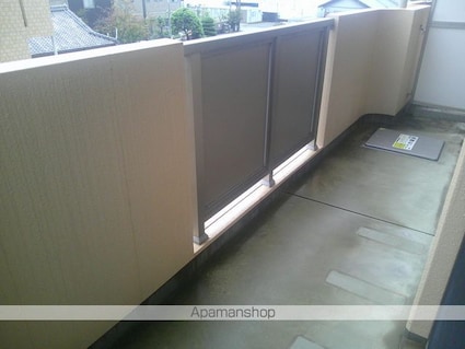 ドエル[2LDK/54.6m2]のバルコニー