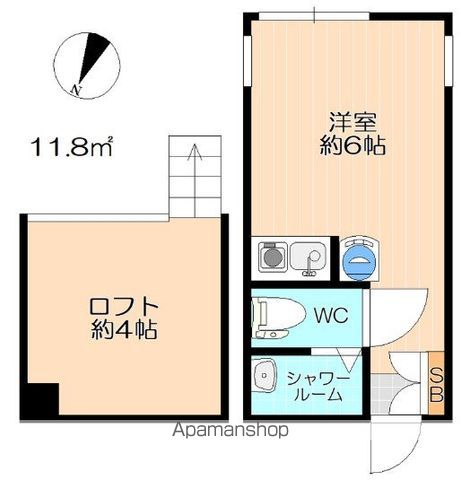 【鹿島田コルチェスターの杜の間取り】