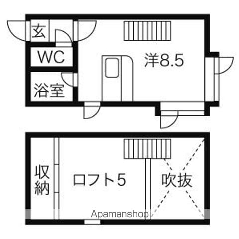イーストサイドインの間取り写真