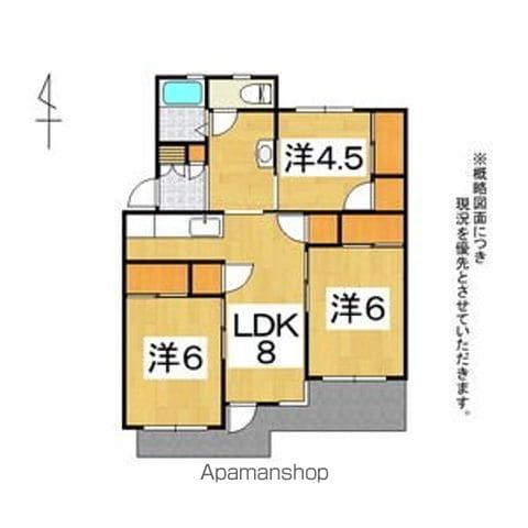 渡部ハイツの間取り写真