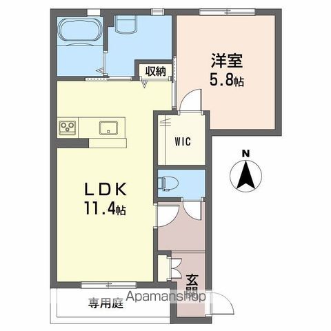 NORTH MARRYの間取り写真