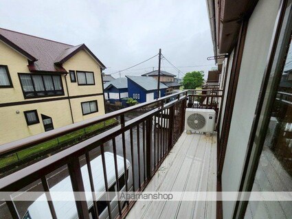 セゾン宝山[2K/34.78m2]のバルコニー