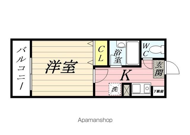 サンクレール生麦の間取り写真