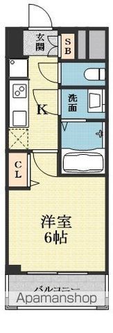 スプランディッド新大阪WESTの間取り写真