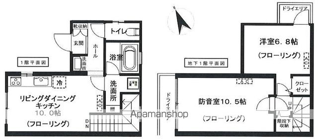 N SQUAREの間取り写真