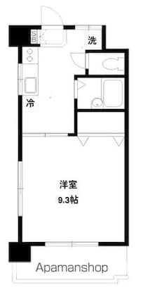 フェニックス松末[1DK/30.4m2]の間取図
