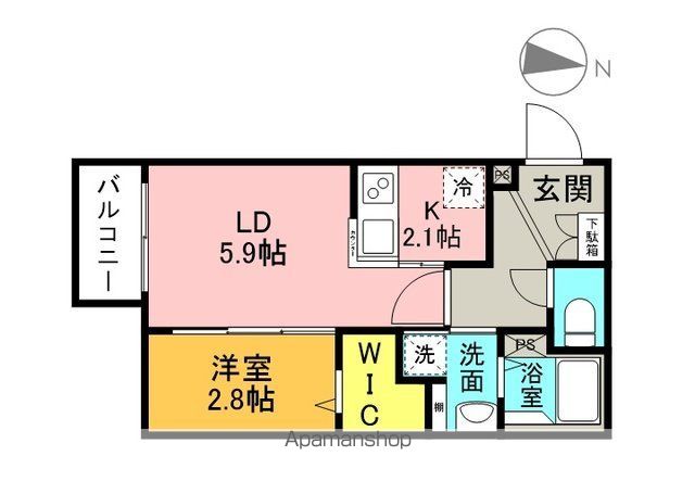 月光江波東零番館の間取り写真