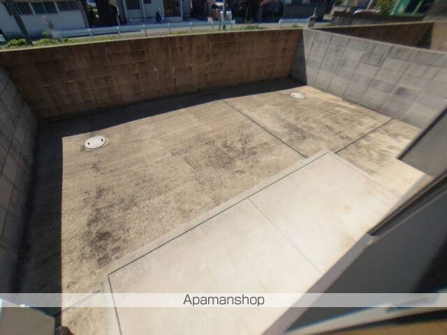 梟の杜コート　Ａ棟[2DK/52.09m2]のバルコニー
