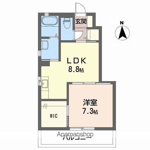 ブランシェ南斎院の間取り写真