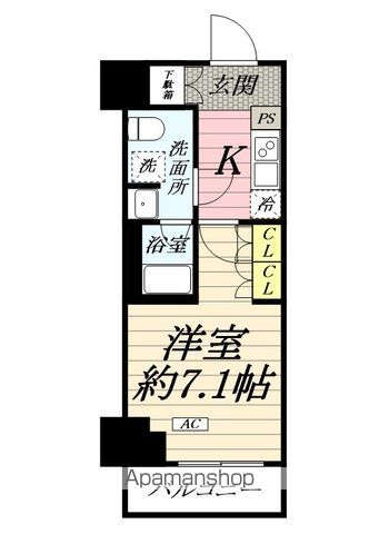 GENOVIA平塚の間取り写真