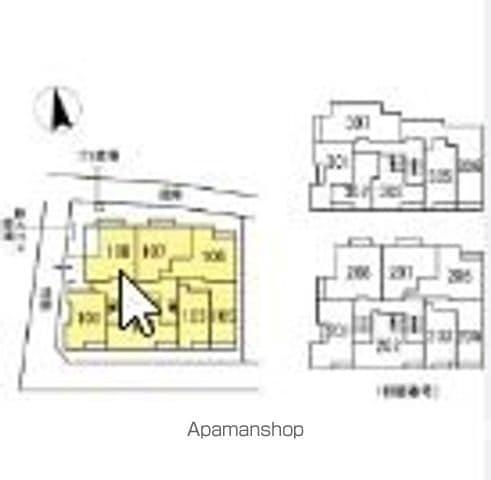 グラナーデ目白御留山 208 ｜ 東京都新宿区下落合４丁目8-23（賃貸アパート3LDK・2階・67.77㎡） その19