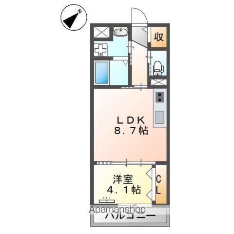 仮)福岡市南区野間マンションの間取り写真