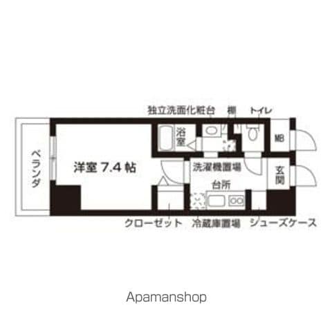 ビオス天王寺の間取り写真