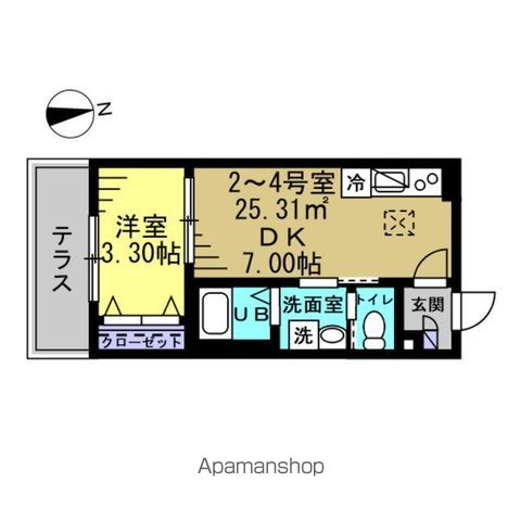 【ＣＡＬＭ津田沼の間取り】