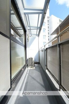 東京都目黒区中目黒１丁目[1K/25.56m2]のバルコニー