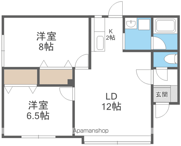 APPLE HOUSEの間取り写真