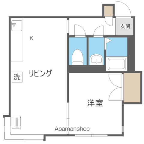 グリーンヒル月寒の間取り写真