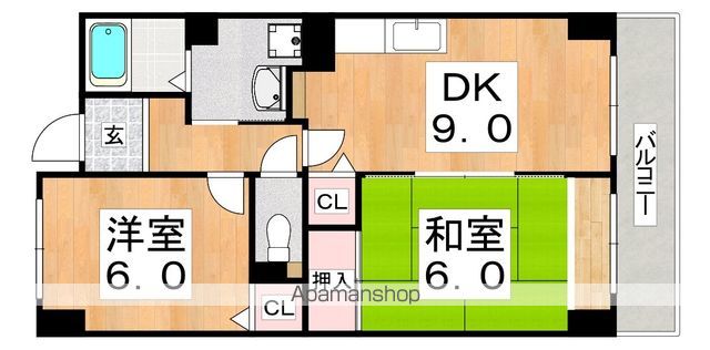 アメニティ西脇の間取り写真