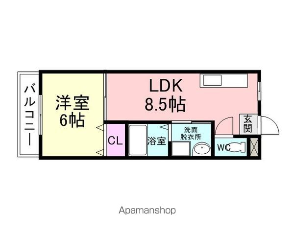 グレスト元町の間取り写真