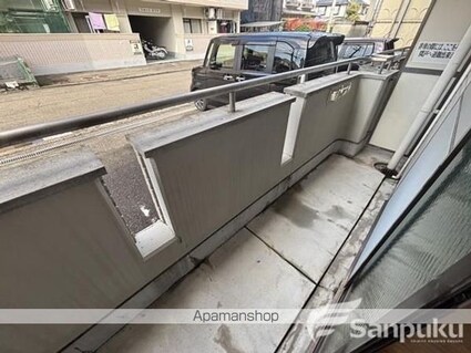 グリーンハイツＭＩＣＨＩ２[1K/28.39m2]のバルコニー