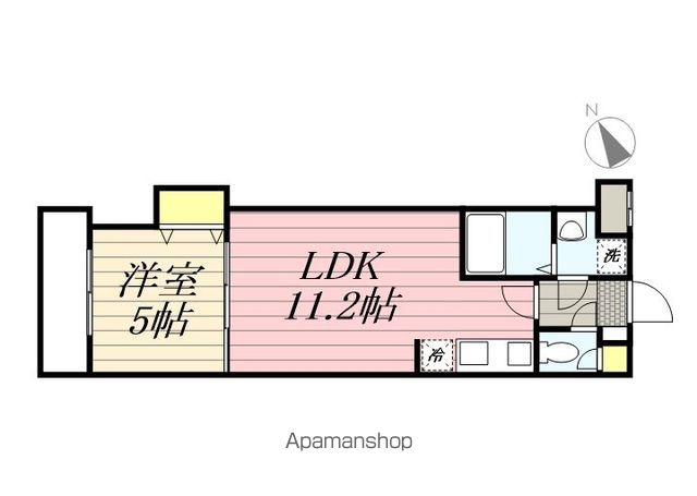 ＡＬＢＩＯＮ新検見川の間取り