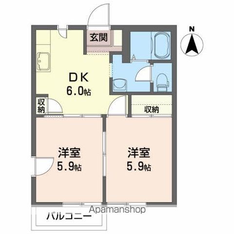 K・Sマンハイムの間取り写真