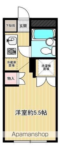 コンフォート西久保の間取り写真