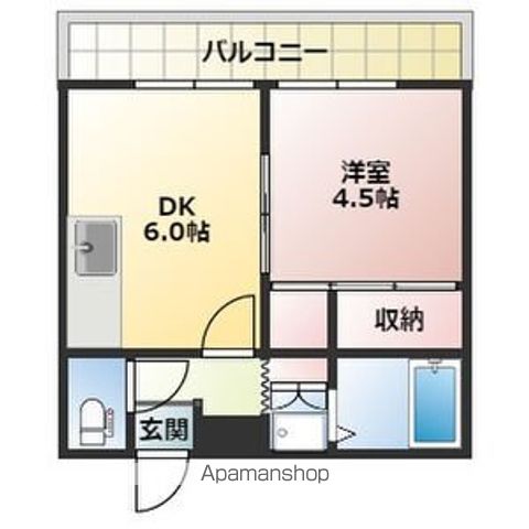 第53松井ビルの間取り写真
